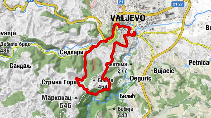 Ваљево - Велике Бобије - ресторан код Боре