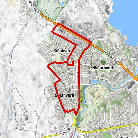 Síðuhverfi - Giljahverfi - Akureyri