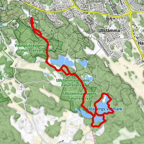 Vidingsjö motionscentrum - Ekäng - Landeryd