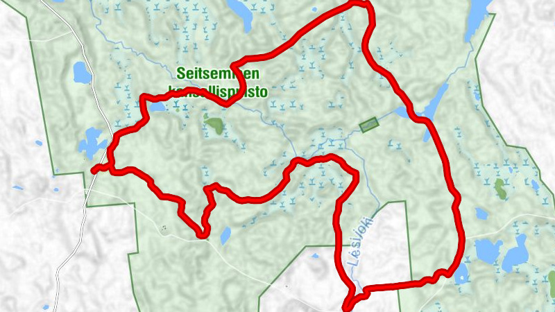 Ikaalinen - Multiharju - Haukilamminharju