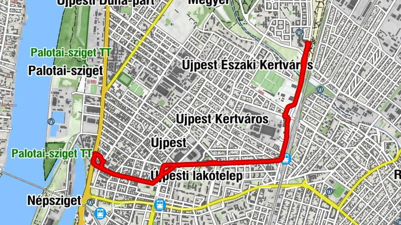 Megyer - Újpesti lakótelep - Újpest Belsővárosi Református Egyházközség - Budapest