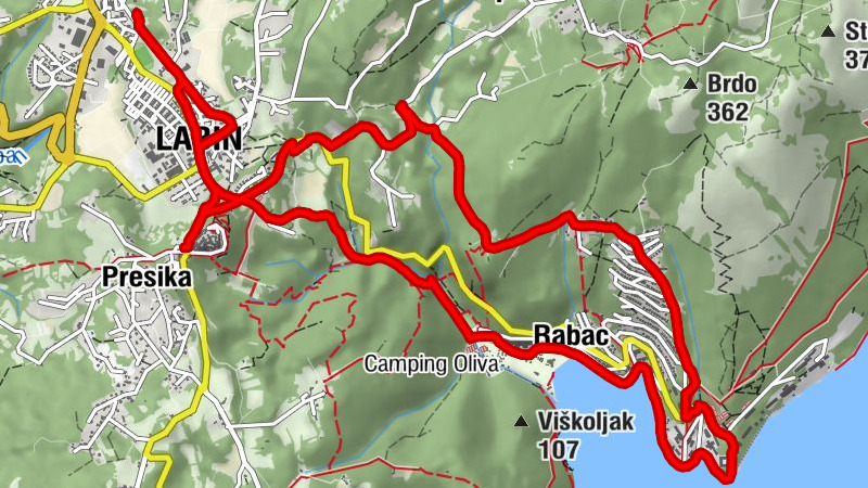 Presika - Labin - La Pentola - Due Fratelli