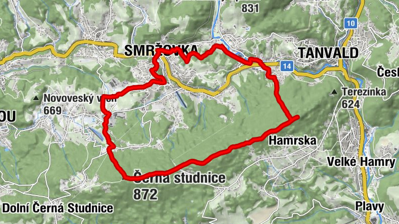 Di An Di - Muchov - Pustina - Černá studnice