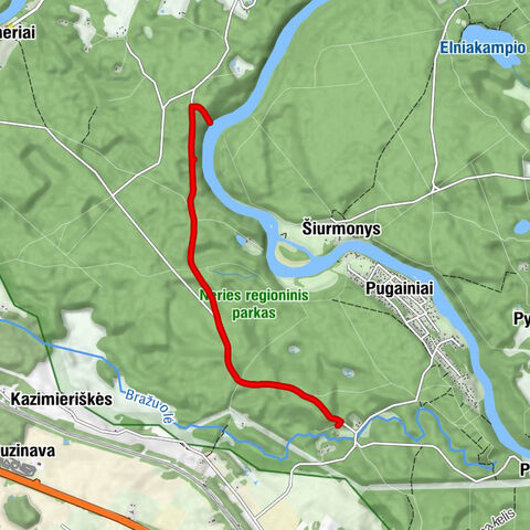 Vievio seniūnija - Ausiutiškių regykla