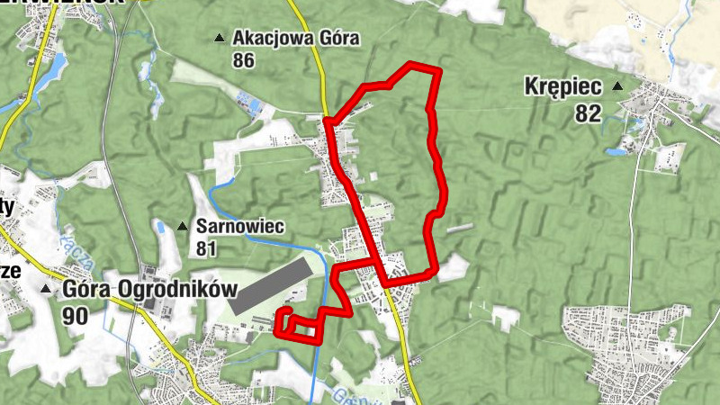 Nowe Miasto - Osiedle Czarkowo - Restauracja Aeroplan - Łężyca