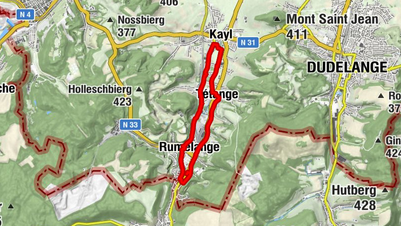 Rumelange - Tétange - Kayl