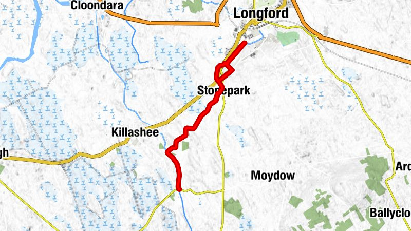 Cartronageeragh - Knockanboy - Stonepark - Churchland