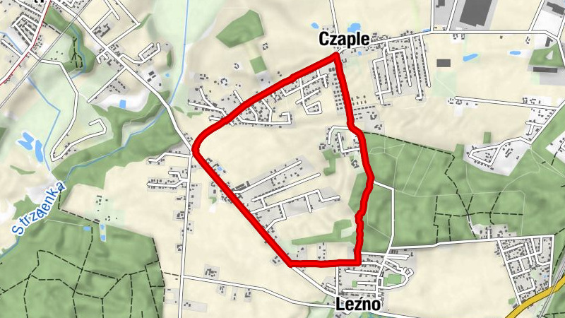 Wydmuchów - Leźno - Czaple