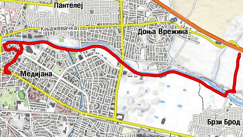 Ниш - Црвени певац - Криве ливаде