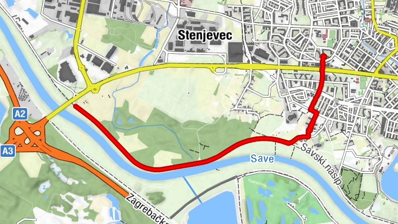 Gradska četvrt Trešnjevka - jug - Prečko