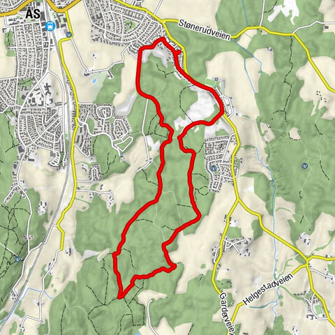 Kjetilsrud - Ås - Bjørnebekkvadet