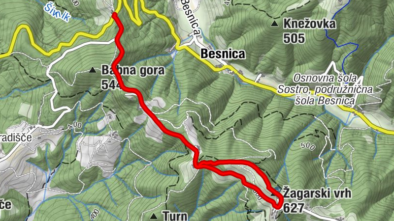 Ljubljana - Žagarski vrh