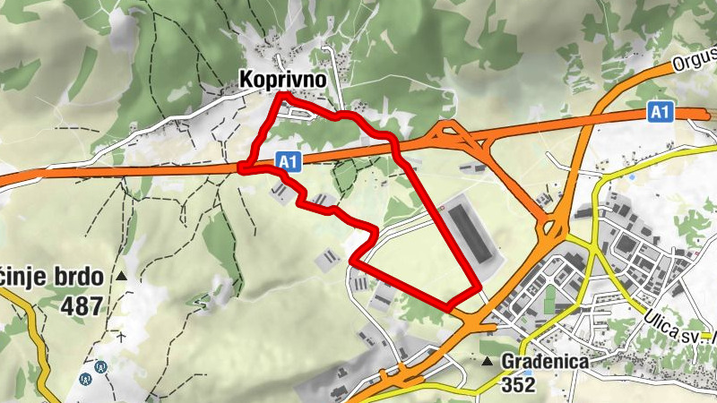 Koprivno - Strizirep