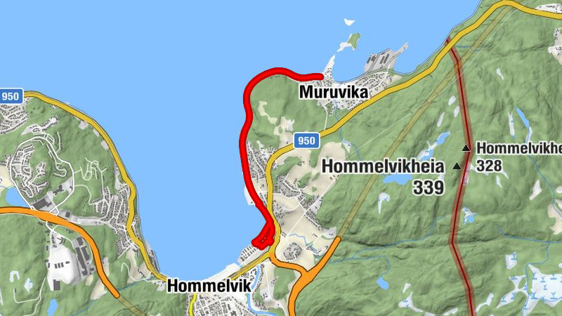 Malvik - Sjøvollen - Muruvika