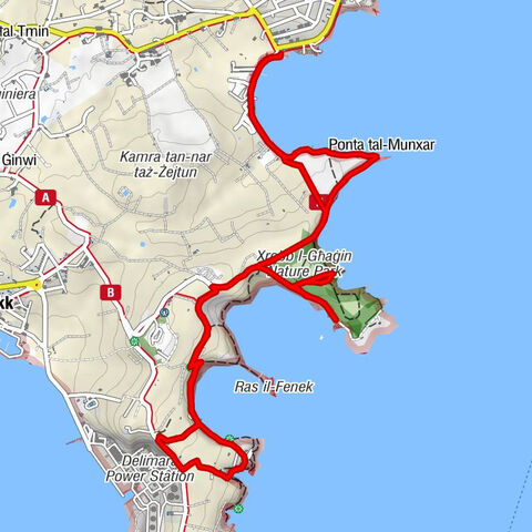 Wied il-Għajn - Ponta tal-Munxar - Bay view