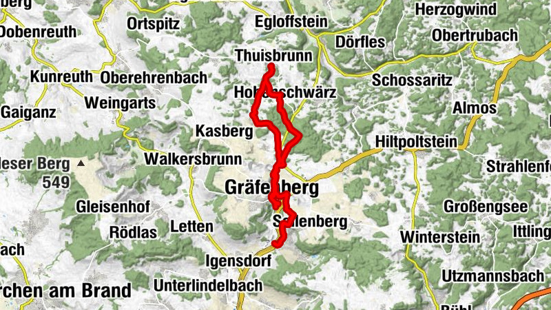 Hike Weißenohe (5-Seidla-Steig), Germany