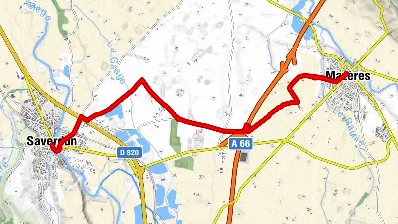 Un trait d'union entre Saverdun et Mazères