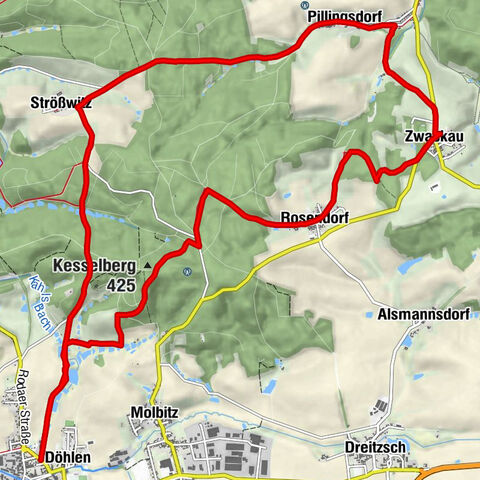 Circular hike - "Buntsandstein route" - Neustadt an der Orla