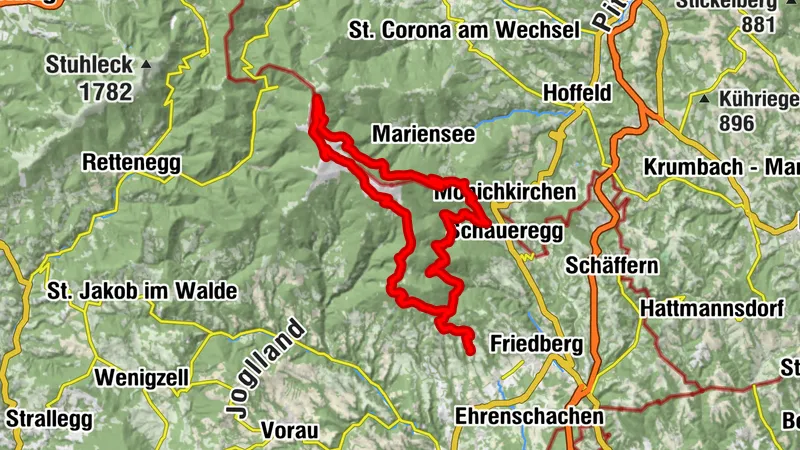 Wexl Trails - Gipfeltour über die Schwaigen