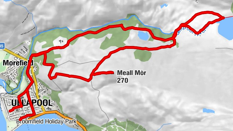 Ullapool-Meall Mòr-Loch Achall