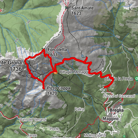 Monte Grona Plesio, Lombardia