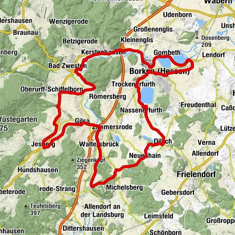 Radlertag-Route