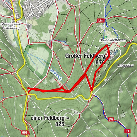 Kurze Runde am Großen Feldberg mit etwas "alpinem Charakter"