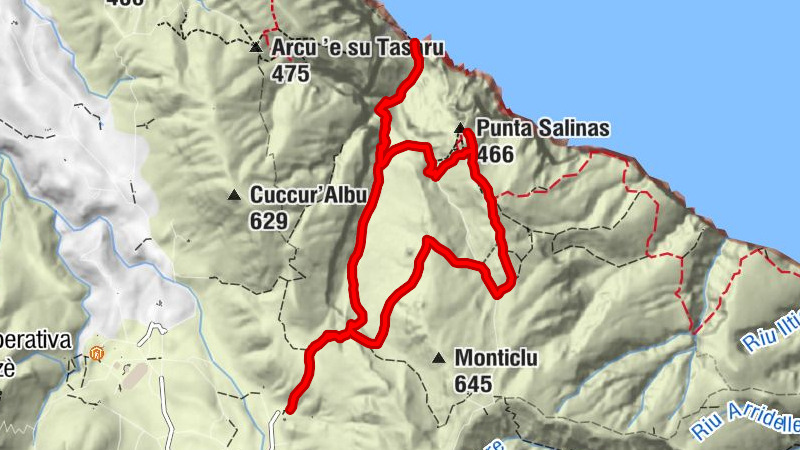 Punta Salinas, Punta Goloritze