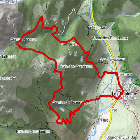 Hike Le Perrier, boucle