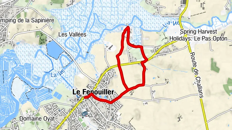 PATH FROM POIRÉ TO PARIONNIÈRES No.16