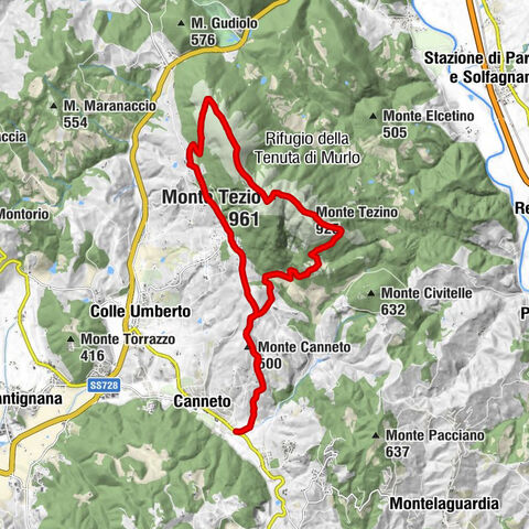 Canneto - Monte Tezio -Canneto