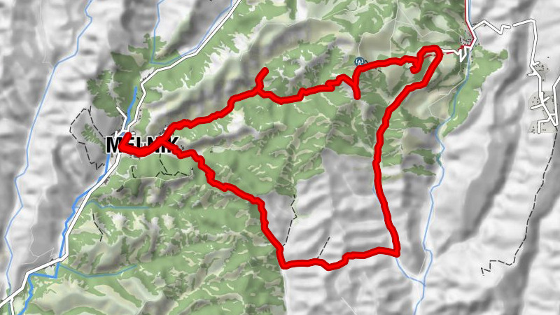 Melnik to Roshen Kloster and retour
