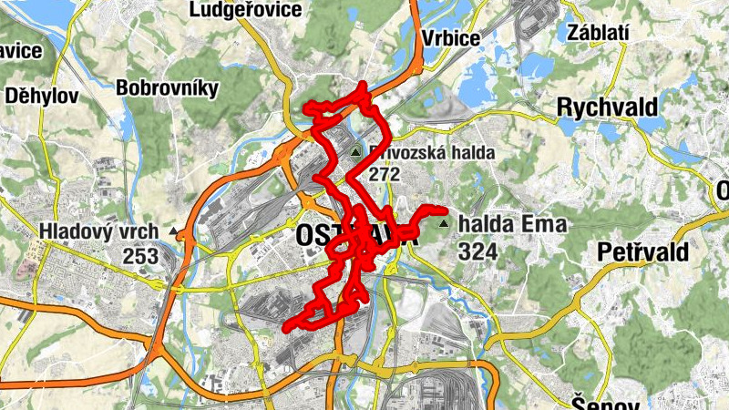 Łażenie po Ostravie