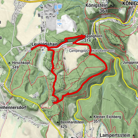 Nikolsdorfer Wände-Labyrinth-Spanghorn