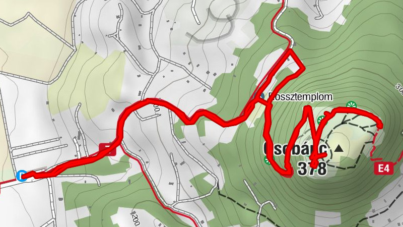 Csobánci vár (Gyulakeszi felől) 🥾🎒