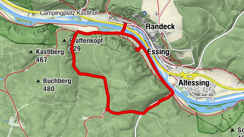 Mit Sabine, Max und André Essing, Niederbayern