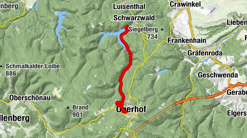 Der Ohra entlang