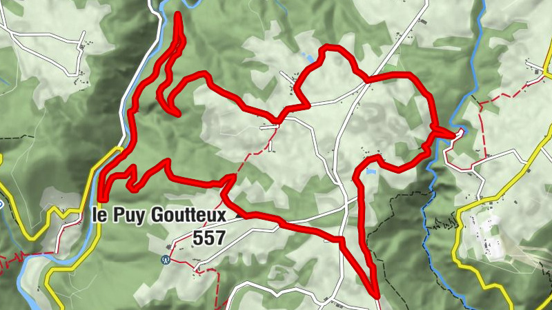 From the Soursacois plateau to the Luzège gorges
