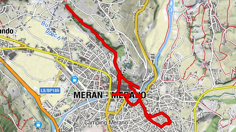 Tappeinerweg in Meran