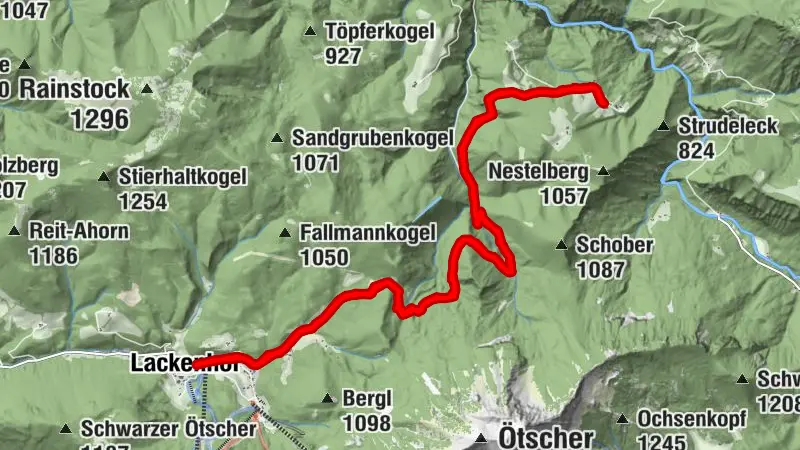 Nestelberg route