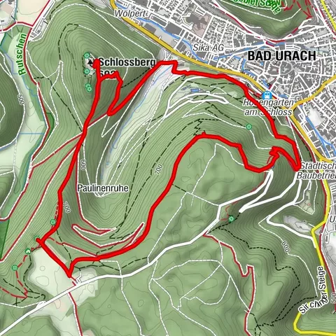 Hohenurachsteig Bad Urach