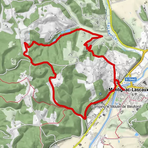 Boucle des Etangs de Coulonge n° 18 / Montignac-Lascaux