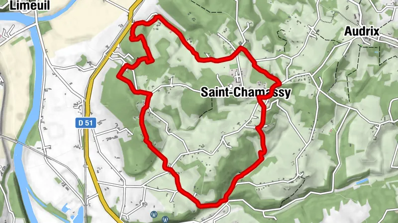 Boucle du Dolmen n°1/Saint-Chamassy