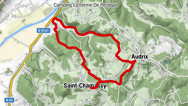 Boucle de Pech Melou n°2 / Saint-Chamassy