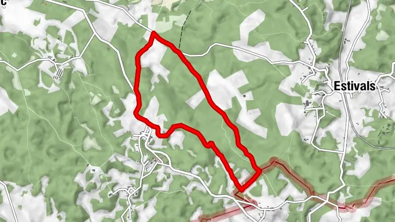 Boucle des salles à Nadaillac