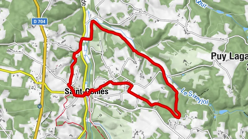 Boucle des Moulins - Saint Geniès