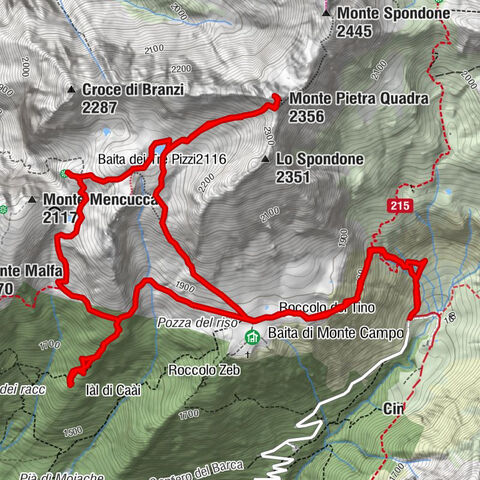 Monte Pietra Quadra