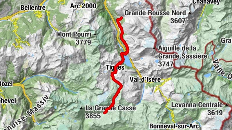 Goldtoni - Alpenbogen A067 Le Monal-Refuge de la Leisse