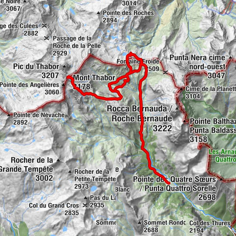 Goldtoni - Alpenbogen A070 Refuge du Mont Thabor-Vallee Etroite