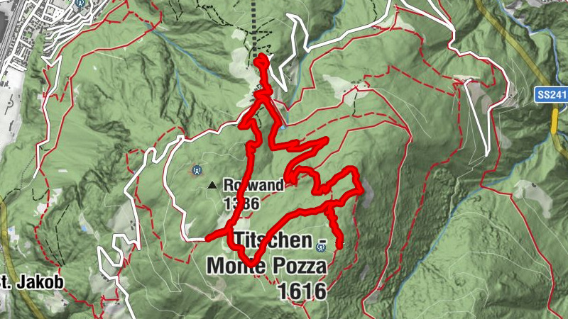 An der Flak vorbei zur Titschenwarte